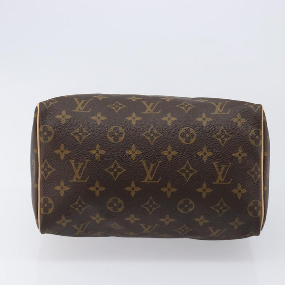 LOUIS VUITTON Monogram Speedy 25 Hand Bag M41528 LV Auth am13321SAV