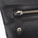 Vivienne Westwood Hamilton Orb Clutch Bag Leather Black Silver Auth am13330V-12