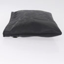 Vivienne Westwood Hamilton Orb Clutch Bag Leather Black Silver Auth am13330V-5