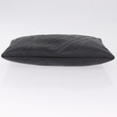 Vivienne Westwood Hamilton Orb Clutch Bag Leather Black Silver Auth am13330V-7