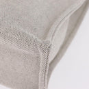 HERMES New Fourre Tout MM Tote Bag Canvas Gray Silver Auth am13331V-11