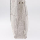 HERMES New Fourre Tout MM Tote Bag Canvas Gray Silver Auth am13331V-5