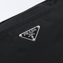 PRADA Shoulder Bag Nylon Black Silver BT0175 Auth am13333A-15