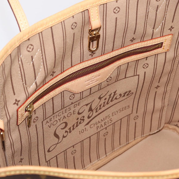 LOUIS VUITTON Monogram Neverfull MM Tote Bag M40156 LV Auth am13335V