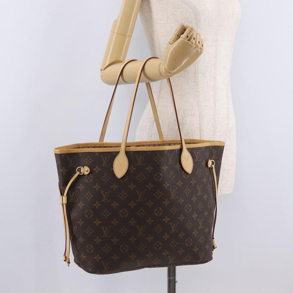 LOUIS VUITTON Monogram Neverfull MM Tote Bag M40156 LV Auth am13335V