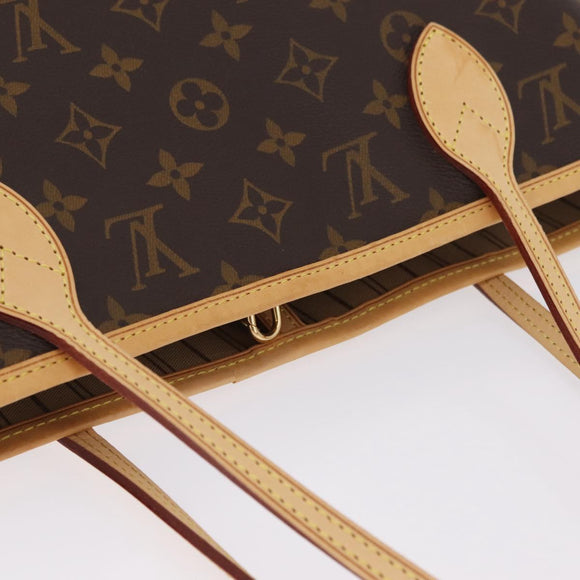 LOUIS VUITTON Monogram Neverfull MM Tote Bag M40156 LV Auth am13335V