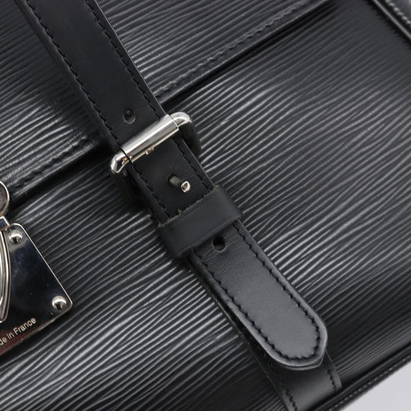 LOUIS VUITTON Epi Segur MM Hand Bag Black M58862 LV Auth am13342V