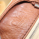 Chloe Paddington Hand Bag Leather Brown Gold Auth am13345V-19