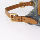 LOUIS VUITTON Monogram Denim Buggy PM Shoulder Bag Blue M95049 LV Auth am13351A-10