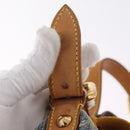LOUIS VUITTON Monogram Denim Buggy PM Shoulder Bag Blue M95049 LV Auth am13351A-25