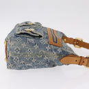 LOUIS VUITTON Monogram Denim Buggy PM Shoulder Bag Blue M95049 LV Auth am13351A-4