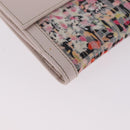 FENDI Zucchino Canvas Floral Wallet Multicolor Gold 8M0188 Auth am13358M-11