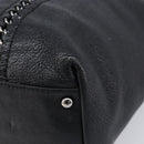 CHANEL Luxury Line Chain Tote Bag Leather Black Silver A31702 CC Auth am13366SAM-10