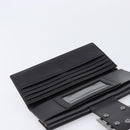 FENDI Zucca Canvas Long Wallet Brown Silver 8M0032 Auth am13370V-20