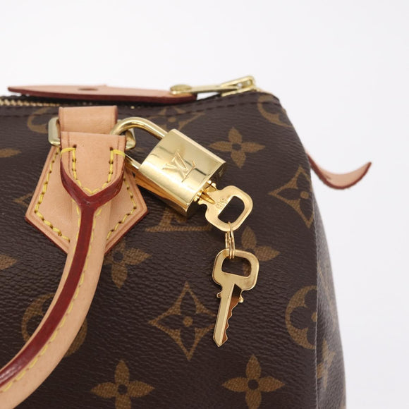 LOUIS VUITTON Monogram Speedy 25 Hand Bag M41528 LV Auth am13373V