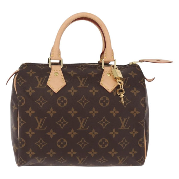 LOUIS VUITTON Monogram Speedy 25 Hand Bag M41528 LV Auth am13373V