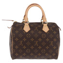 LOUIS VUITTON Monogram Speedy 25 Hand Bag M41528 LV Auth am13373V-3