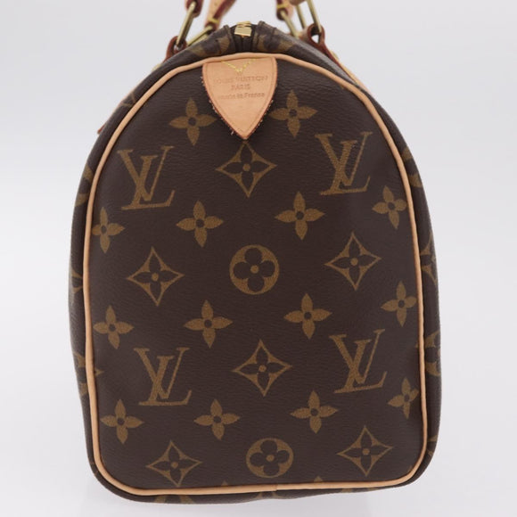 LOUIS VUITTON Monogram Speedy 25 Hand Bag M41528 LV Auth am13373V