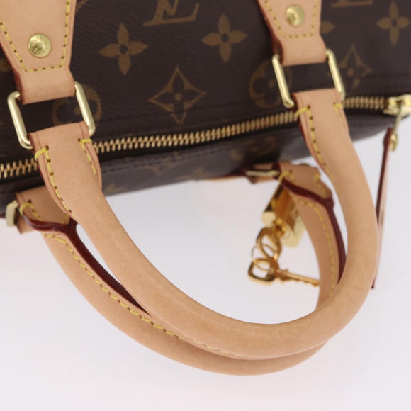 LOUIS VUITTON Monogram Speedy 25 Hand Bag M41528 LV Auth am13373V