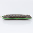 LOUIS VUITTON Monogram Perfo Pochette Cles Coin Purse Green M95186 Auth am13375M-7