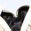 GUCCI Whale Pattern Pouch Canvas Brown Gold 29595 Auth am13376V-16