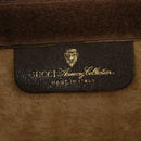 GUCCI GG Canvas Web Sherry Line Clutch Bag Beige Red Green Auth am3107-8