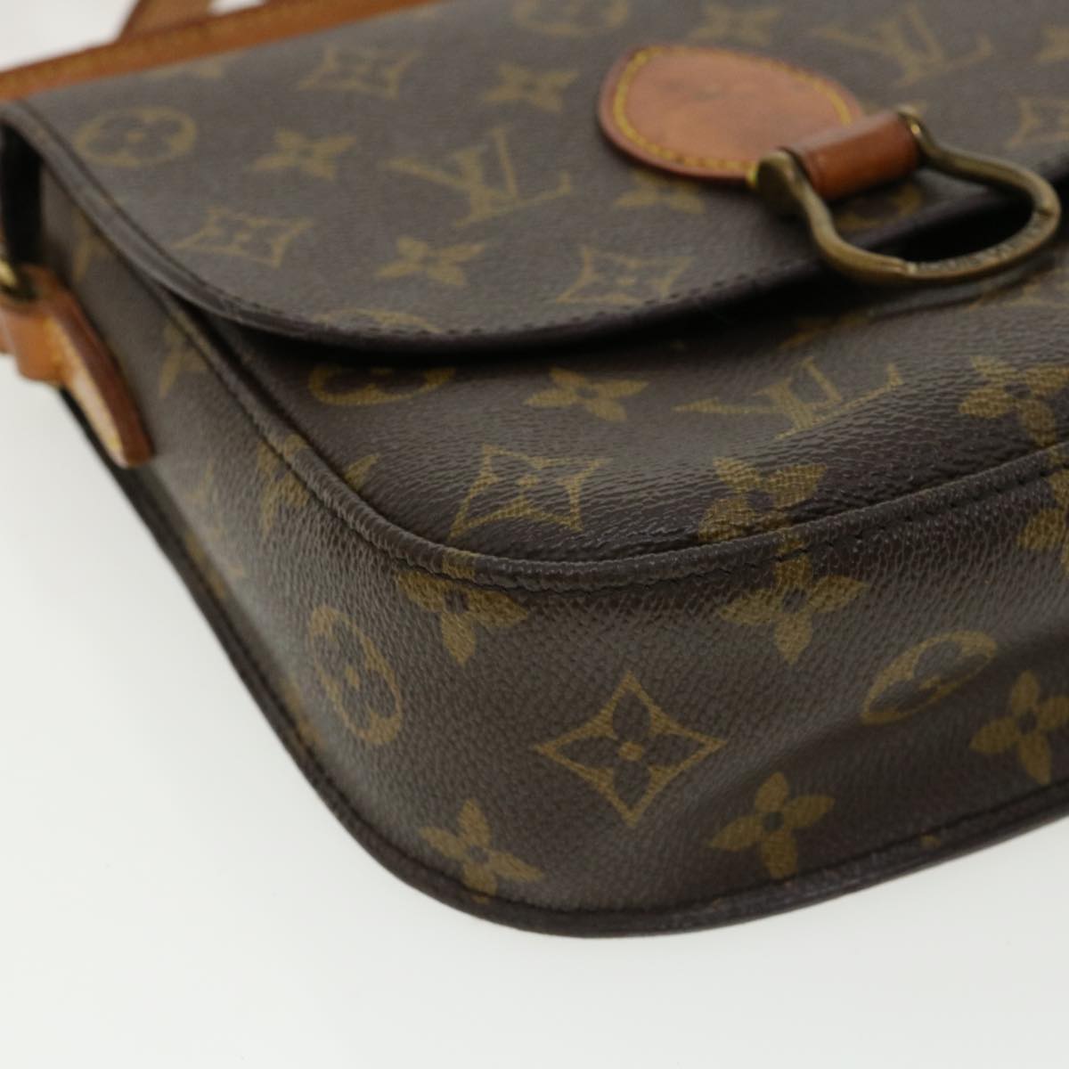 LOUIS VUITTON Monogram Saint Cloud MM Shoulder Bag M51243 LV Auth am3150