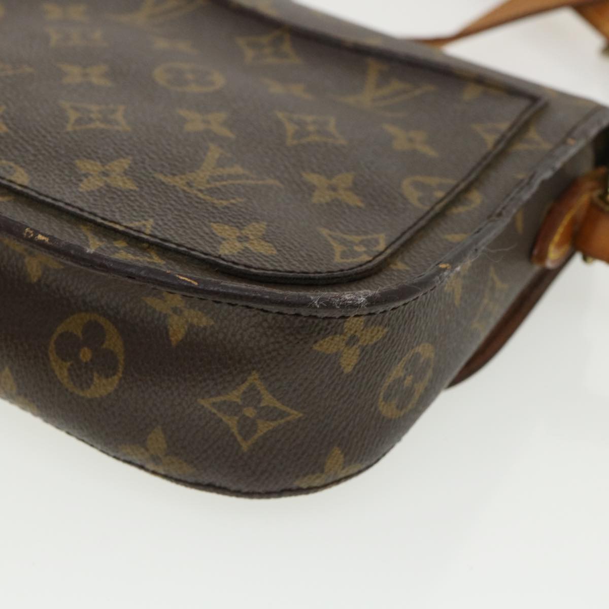 LOUIS VUITTON Monogram Saint Cloud MM Shoulder Bag M51243 LV Auth am3150