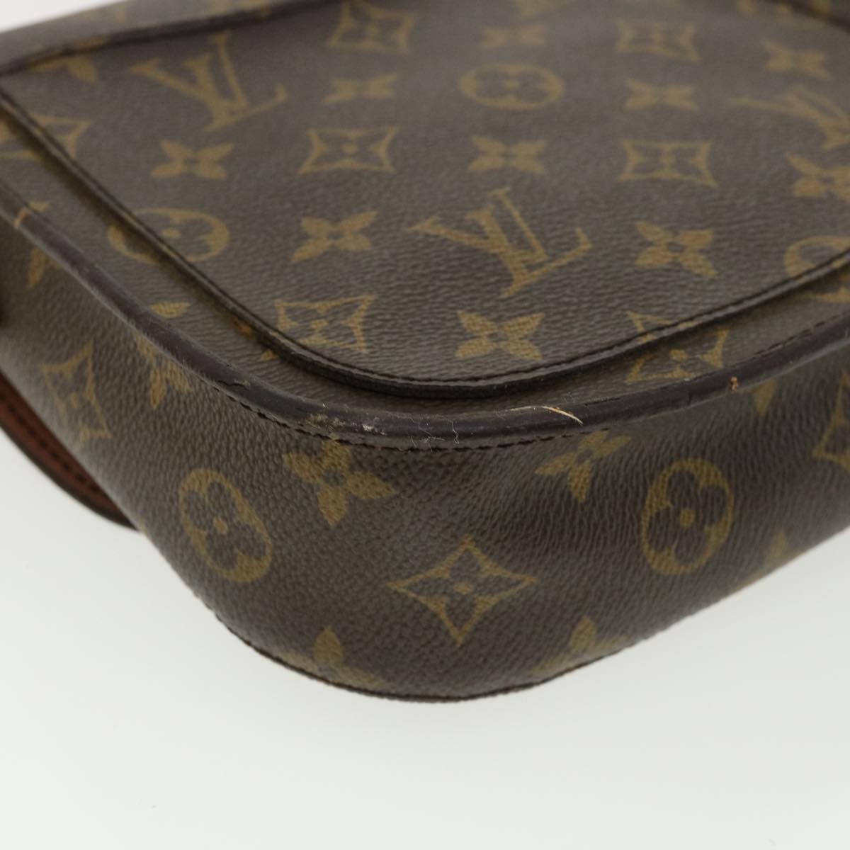 LOUIS VUITTON Monogram Saint Cloud MM Shoulder Bag M51243 LV Auth am3150