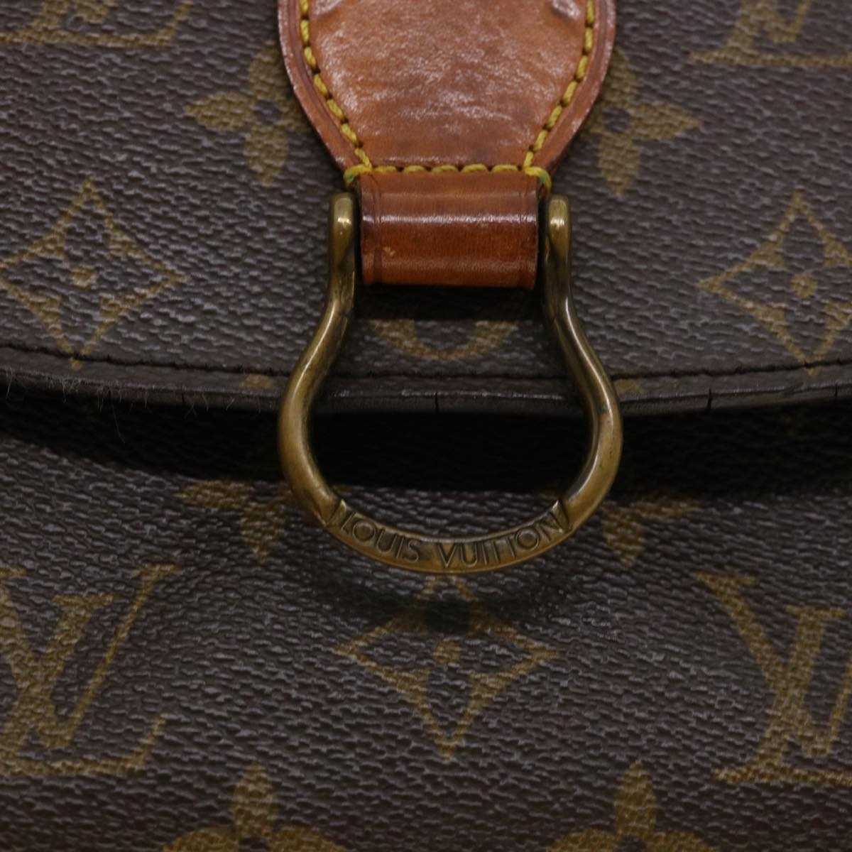 LOUIS VUITTON Monogram Saint Cloud MM Shoulder Bag M51243 LV Auth am3150