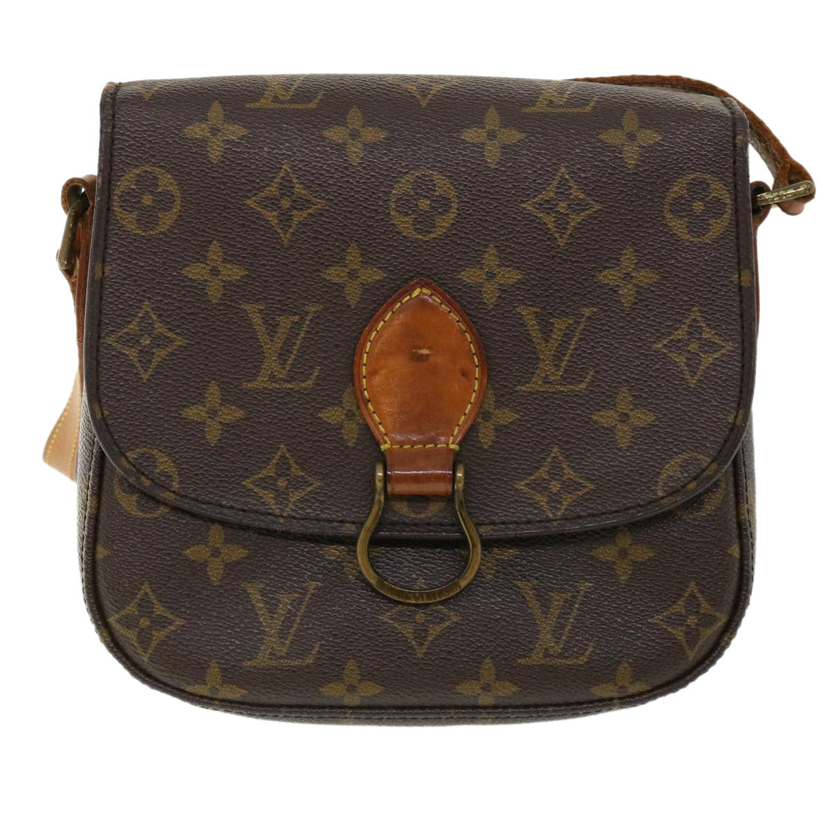 LOUIS VUITTON Monogram Saint Cloud MM Shoulder Bag M51243 LV Auth am3150