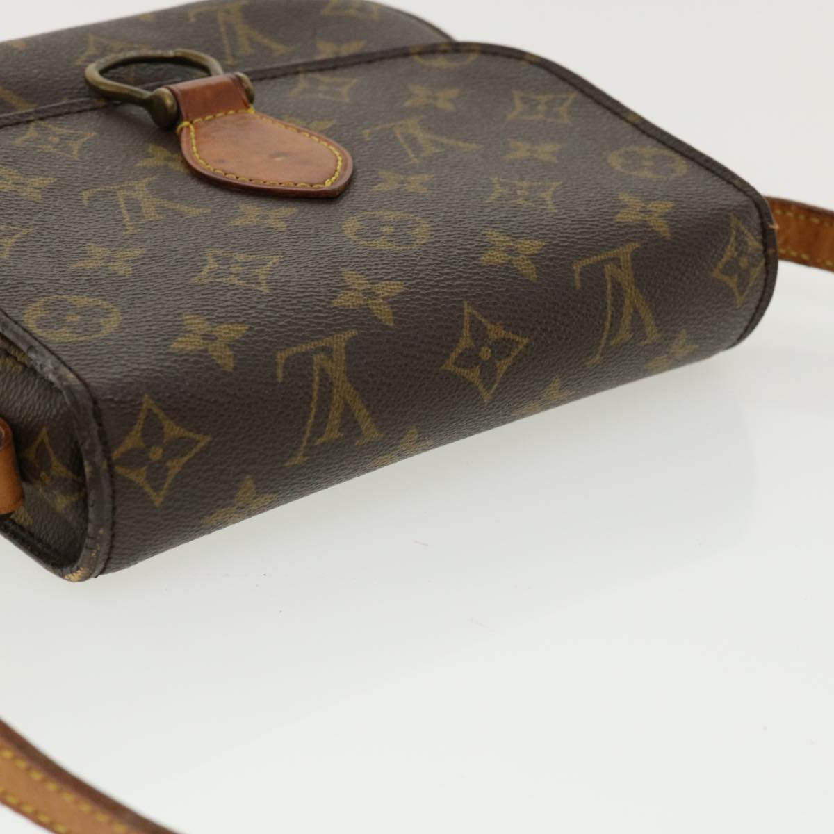 LOUIS VUITTON Monogram Saint Cloud MM Shoulder Bag M51243 LV Auth am3150