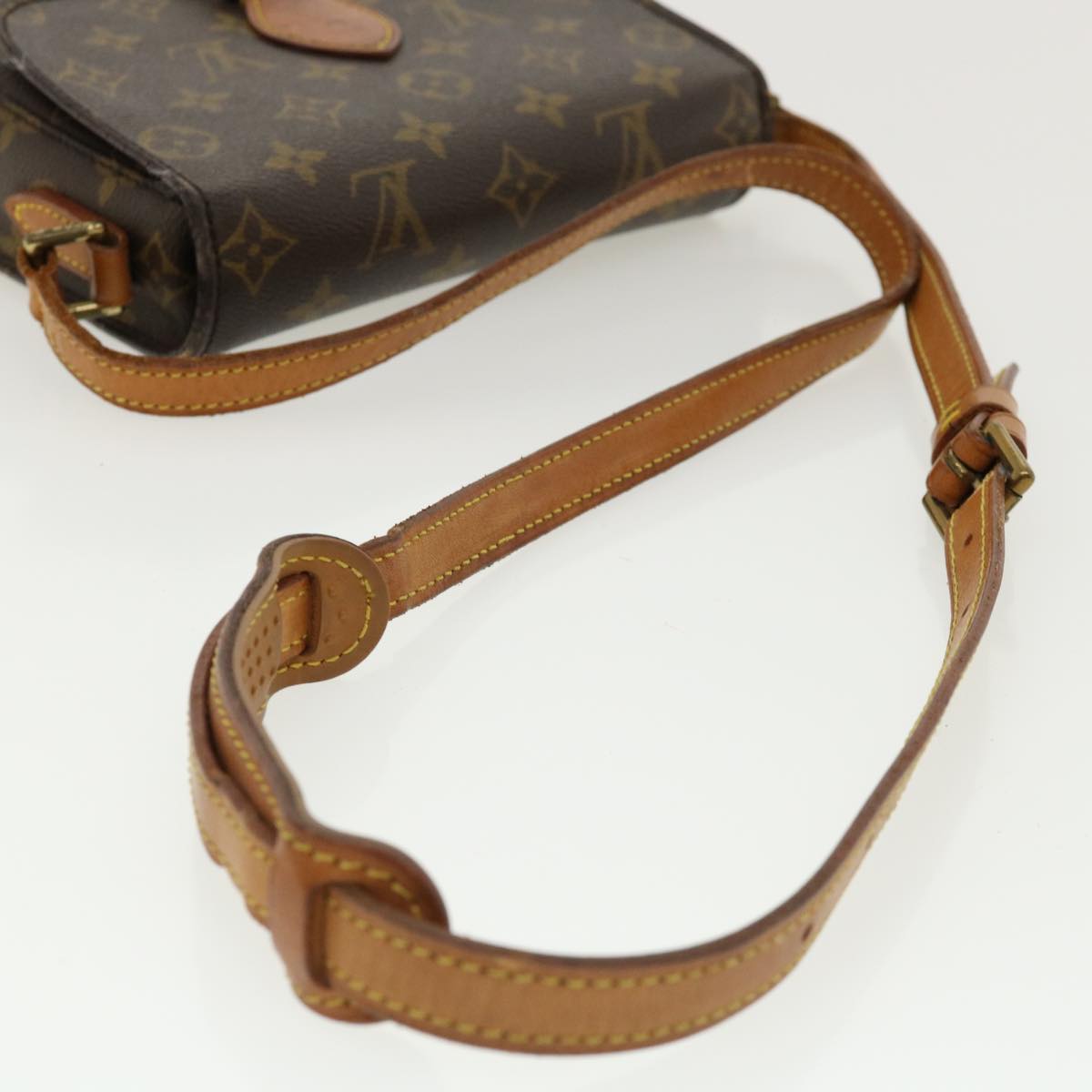 LOUIS VUITTON Monogram Saint Cloud MM Shoulder Bag M51243 LV Auth am3150