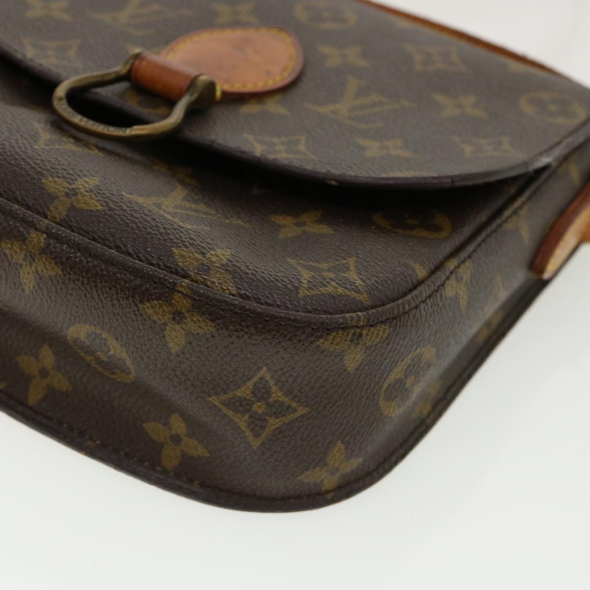 LOUIS VUITTON Monogram Saint Cloud MM Shoulder Bag M51243 LV Auth am3150