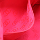 CHANEL Cambon Line Tote Bag Pink Gray CC Auth am3204-24