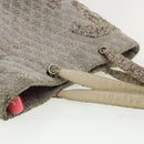 CHANEL Cambon Line Tote Bag Pink Gray CC Auth am3204-6