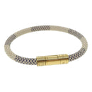 LOUIS VUITTON Damier Azur Bracelet keep it Bracelet M6138E LV Auth am3307-1