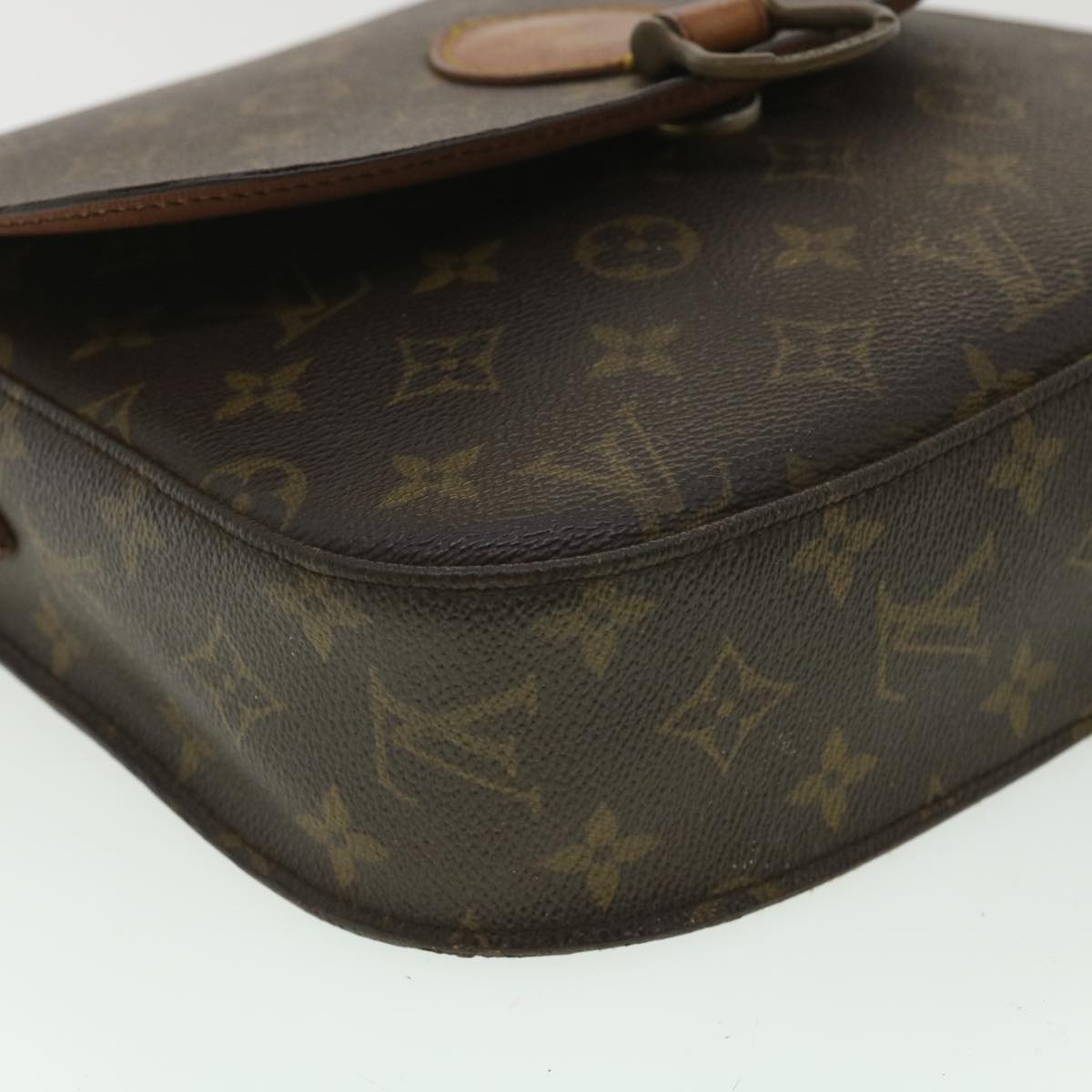 LOUIS VUITTON Monogram Saint Cloud GM Shoulder Bag M51242 LV Auth am3484