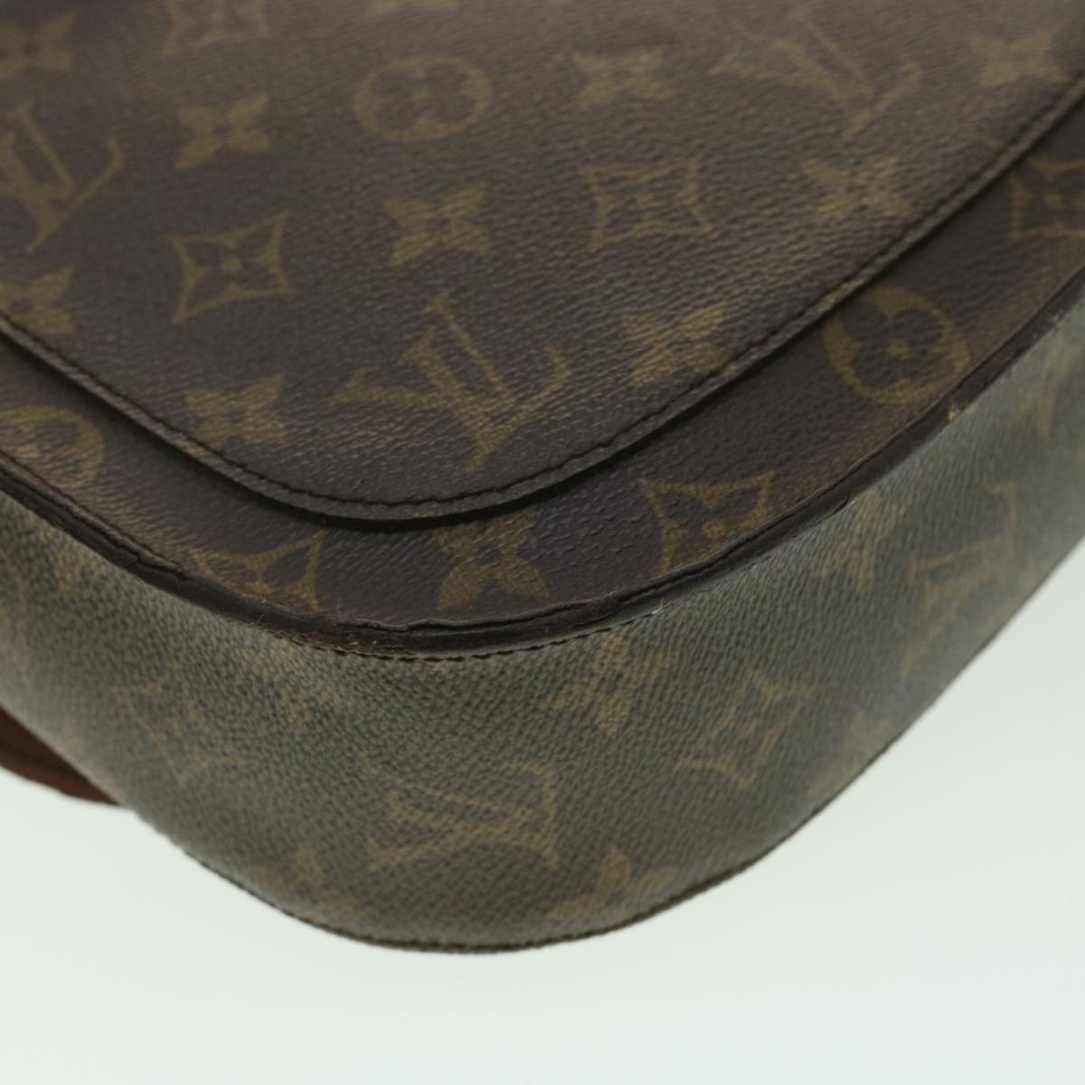 LOUIS VUITTON Monogram Saint Cloud GM Shoulder Bag M51242 LV Auth am3484