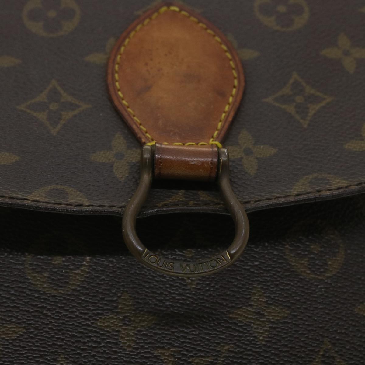 LOUIS VUITTON Monogram Saint Cloud GM Shoulder Bag M51242 LV Auth am3484