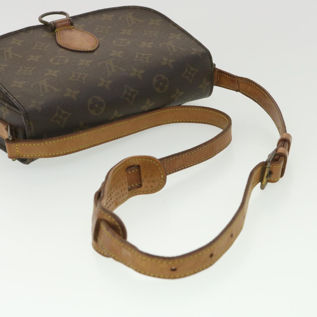 LOUIS VUITTON Monogram Saint Cloud GM Shoulder Bag M51242 LV Auth am3484