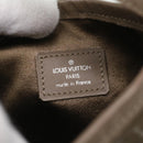 LOUIS VUITTON Monogram Satin Little bucket Hand Bag Beige M92145 LV Auth am3521V-18