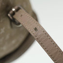 LOUIS VUITTON Monogram Satin Little bucket Hand Bag Beige M92145 LV Auth am3521V-9