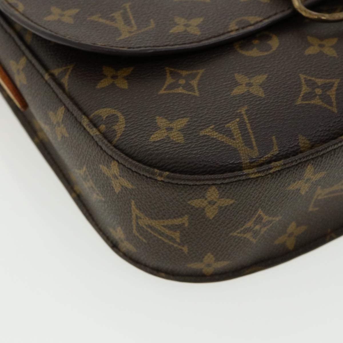 LOUIS VUITTON Monogram Saint Cloud GM Shoulder Bag M51242 LV Auth am3541