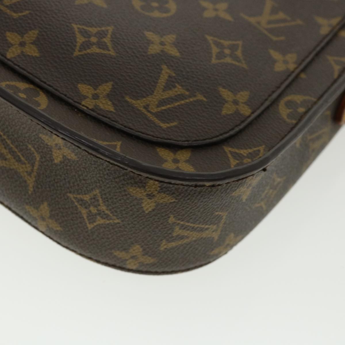 LOUIS VUITTON Monogram Saint Cloud GM Shoulder Bag M51242 LV Auth am3541