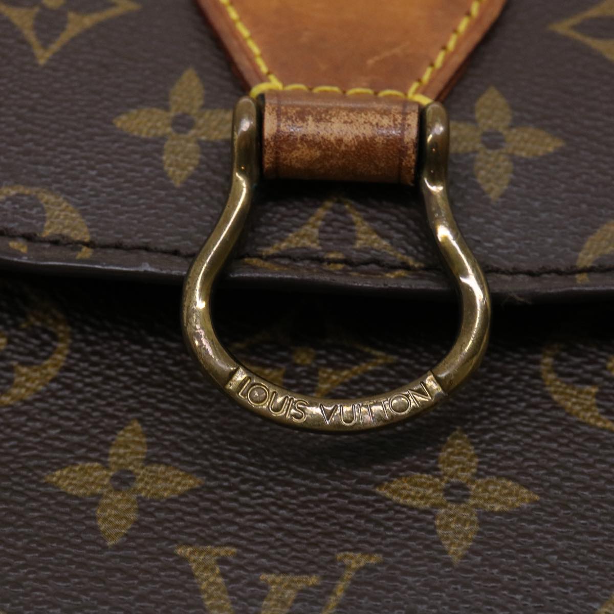 LOUIS VUITTON Monogram Saint Cloud GM Shoulder Bag M51242 LV Auth am3541