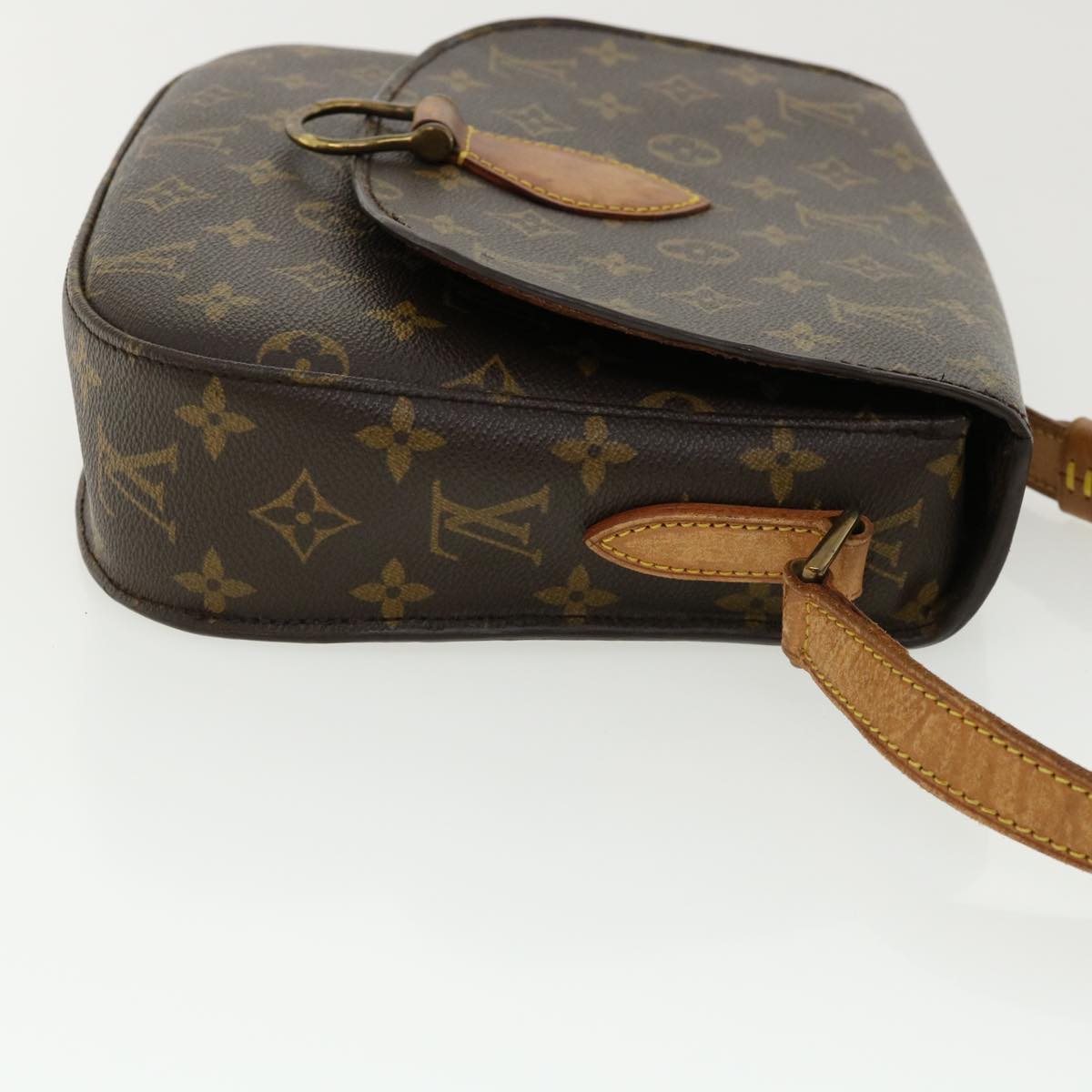 LOUIS VUITTON Monogram Saint Cloud GM Shoulder Bag M51242 LV Auth am3541