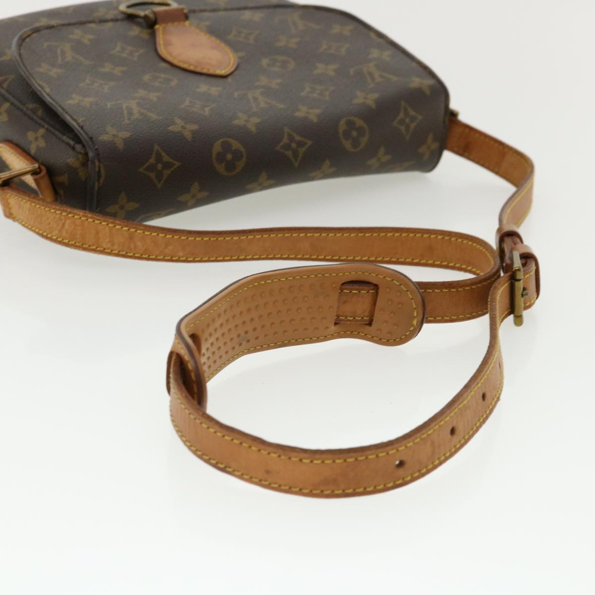 LOUIS VUITTON Monogram Saint Cloud GM Shoulder Bag M51242 LV Auth am3541