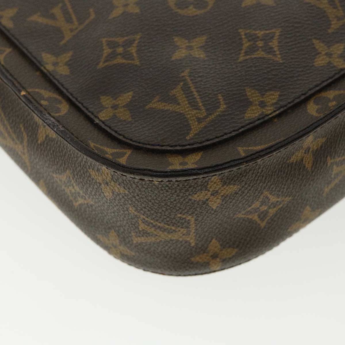 LOUIS VUITTON Monogram Saint Cloud GM Shoulder Bag M51242 LV Auth am3664