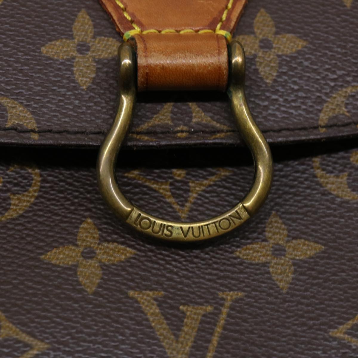 LOUIS VUITTON Monogram Saint Cloud GM Shoulder Bag M51242 LV Auth am3664